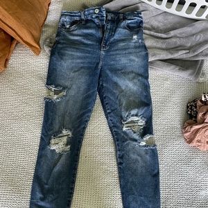 American eagle high waisted jeans